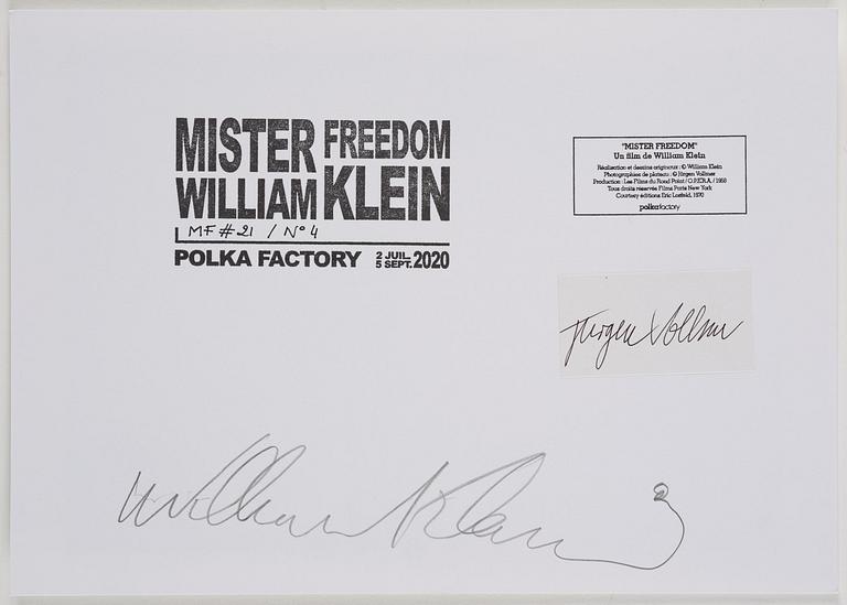 William Klein, ”Mister Freedom koffert - full set edition”, 2020.