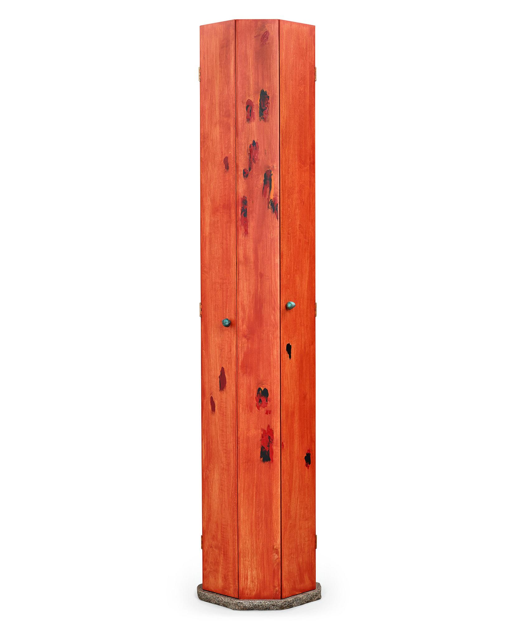 Rolf Hanson, a "Pelare" (Pillar) cabinet for Källemo, Värnamo, Sweden post 1991.