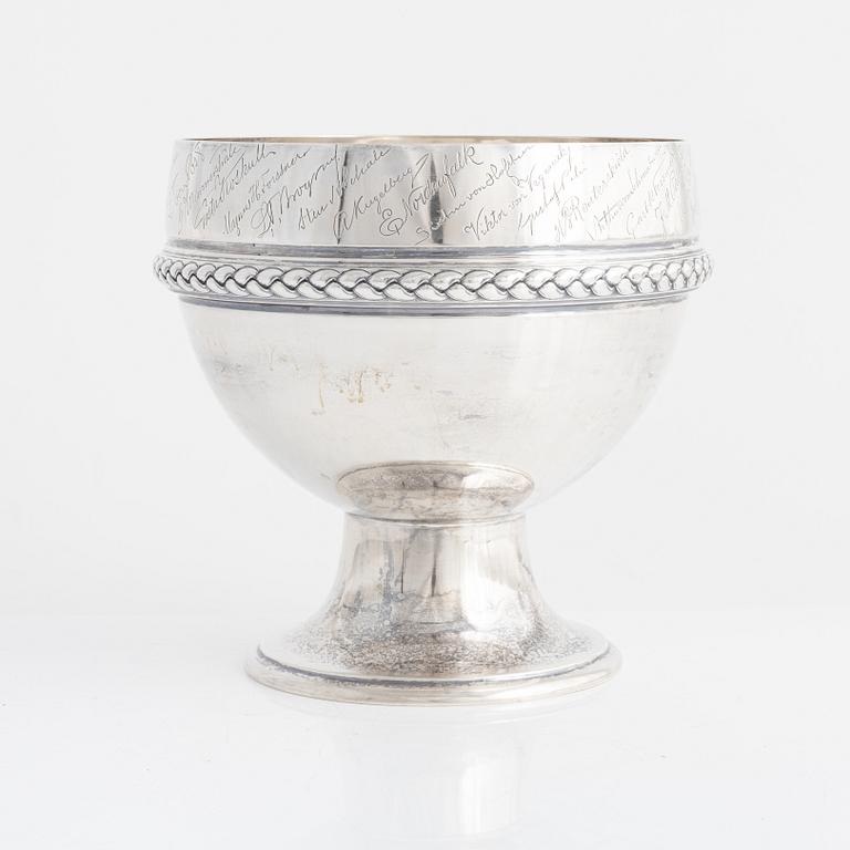 A Swedish Silver Bowl, mark of K Anderson, Stockholm 1911.