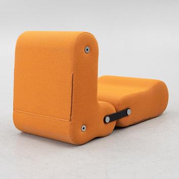 Joe Colombo, a 'Multichair' lounge chair, B-Line, Italy.
