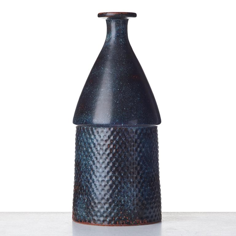 Stig Lindberg, a stoneware vase, Gustavsberg studio, Sweden 1968.