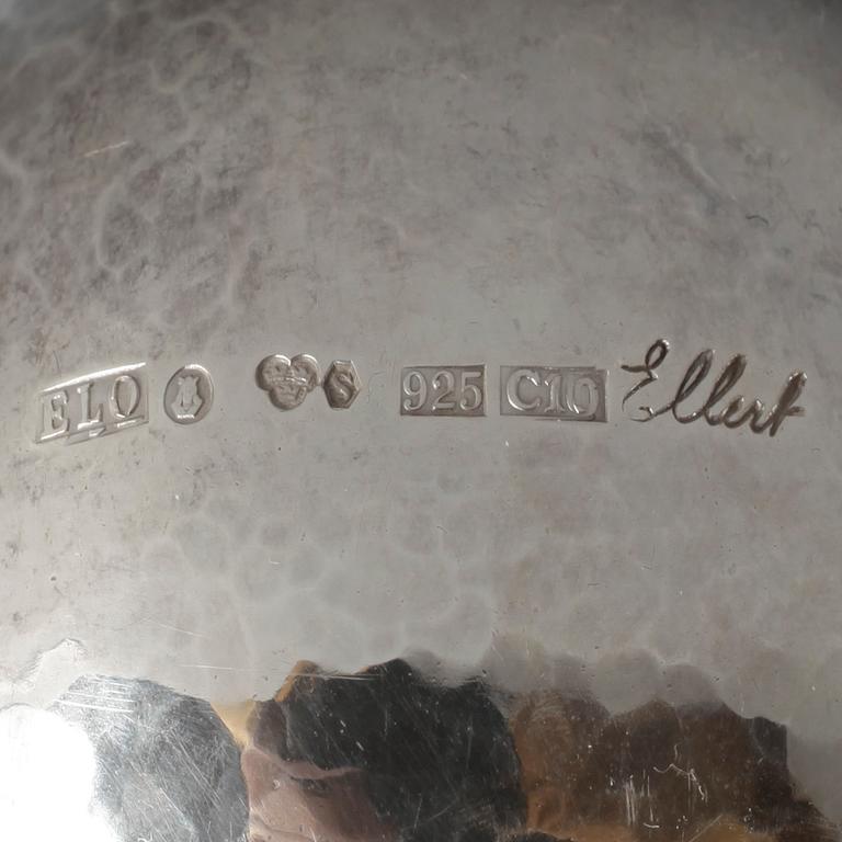 SLEV, sterlingsilver, Ellert Ohlsson, Stockholm 1977.