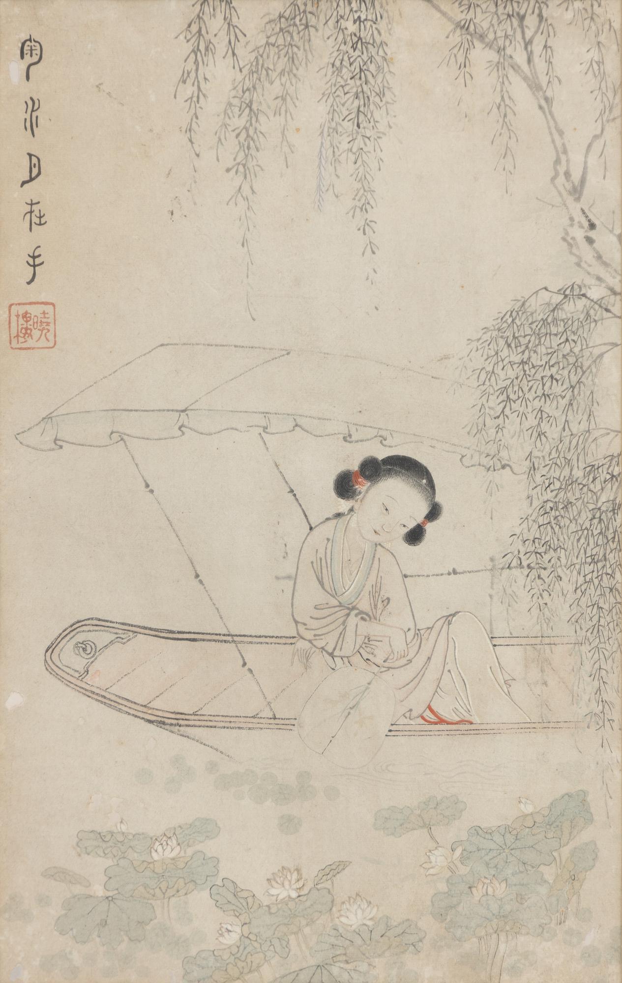 Follower of Fei Danxu (1801-1850), The Four Seasons, around 1900.