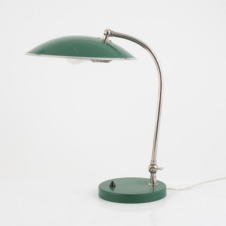 Harald Notini, bordslampa, modell "15266", Arvid Böhlmarks Lampfabrik, 1940-tal.
