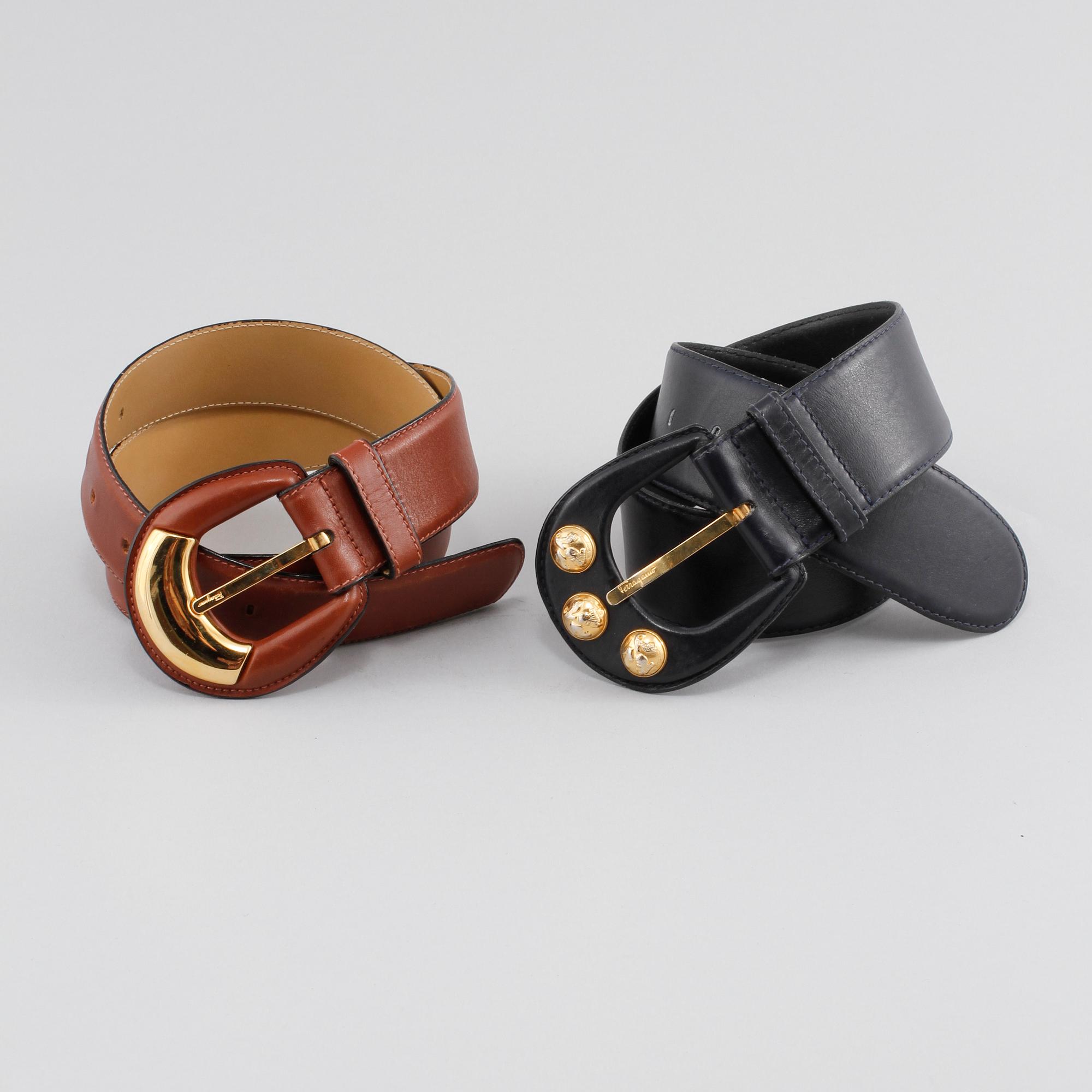 SKÄRP, 2 st, Salvatore Ferragamo, Italien, 2000-tal.