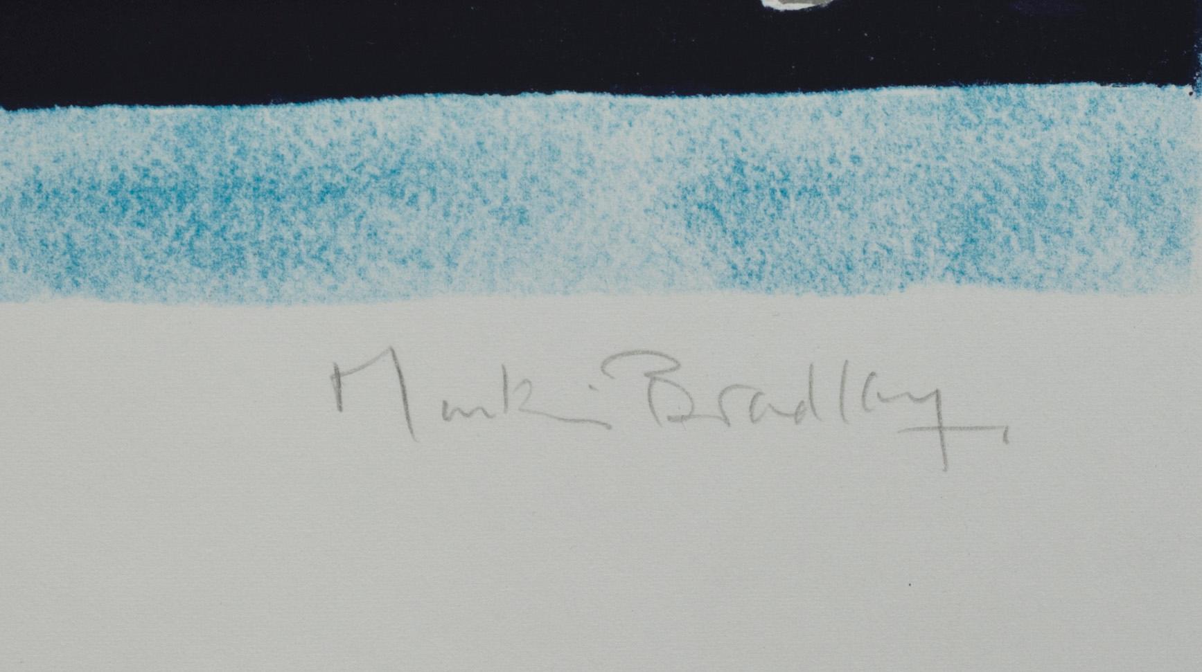 MARTIN BRADLEY, färgserigrafi, signerad och numrerad 59/99.
