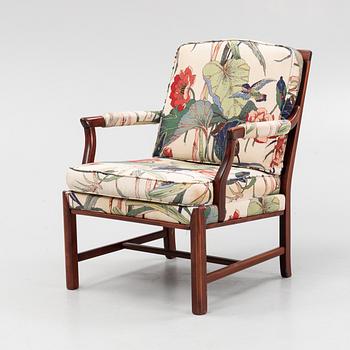 An 'Ellinor' armchairs from Bröderna Andersson, later part of the 20th century.