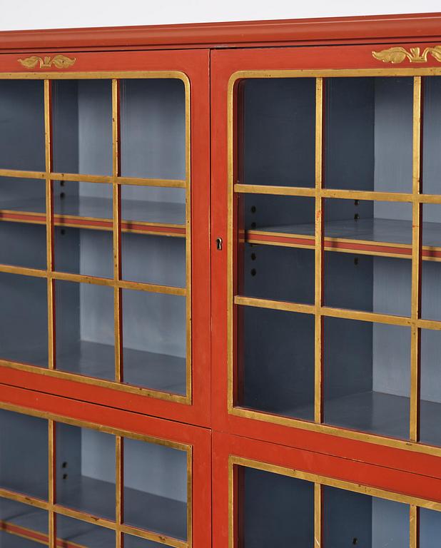Carl Malmsten, a Swedish Grace showcase cabinet, cabinetmaker Albin Johansson, Stockholm, for Villa Kvikkjokk, 1928.
