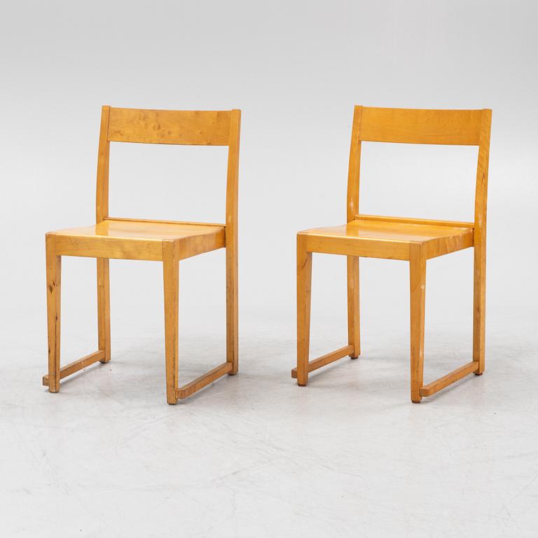 Sven Markelius, stolar 6 st. "Orkesterstolen", 1900-talets mitt.