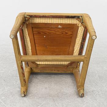 Chair, Gustavian, late 18th century.