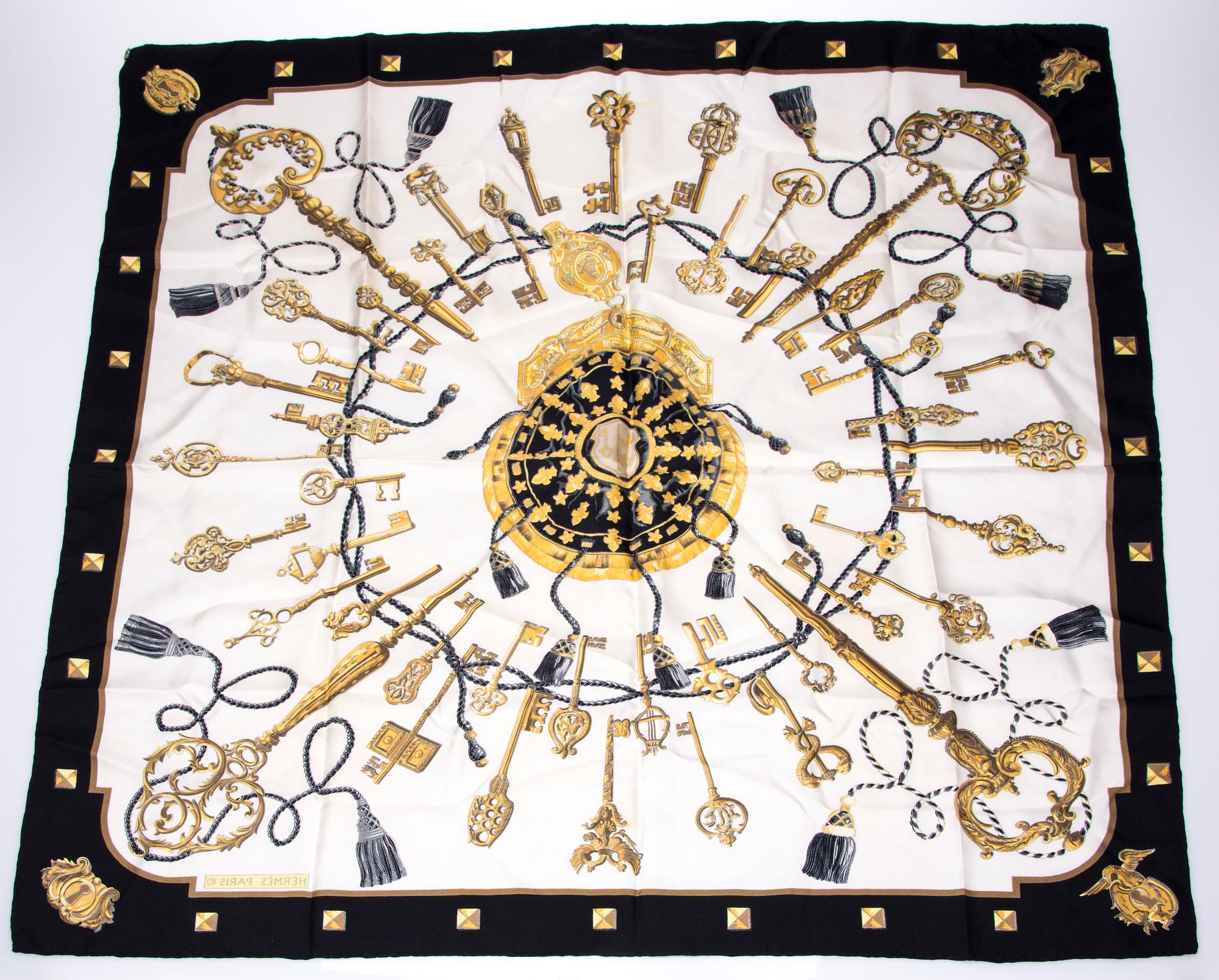 SCARF, "Les Cles", Hermès.