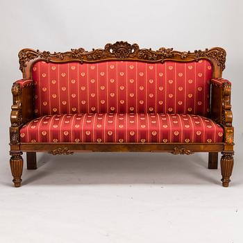 A biedermeier sofa, 19th Century.