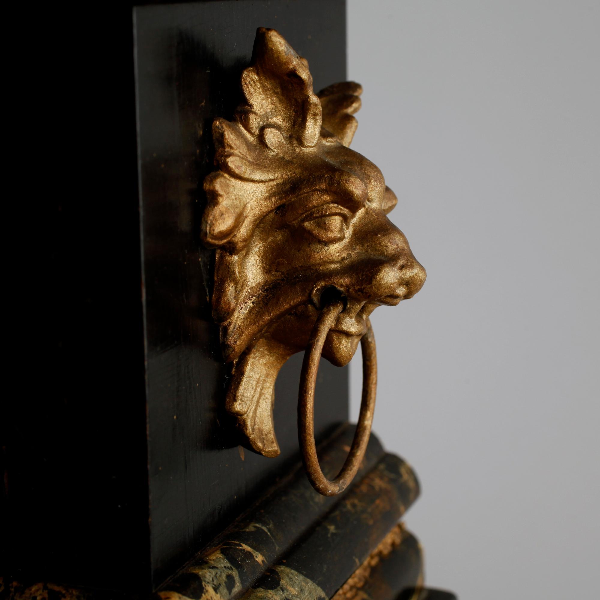 A 19th century table clock by New Haven Clock Co in New Haven, USA.