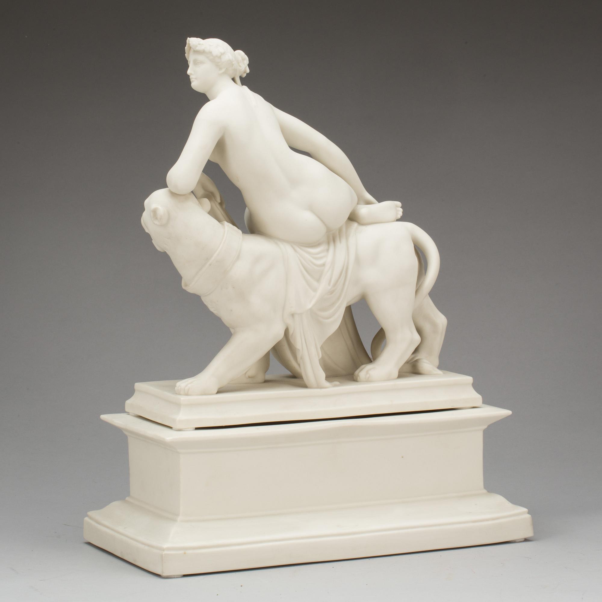 FIGURIN, parian, Gustavsberg, 1925.
"Ariadne" efter J H Danecker.