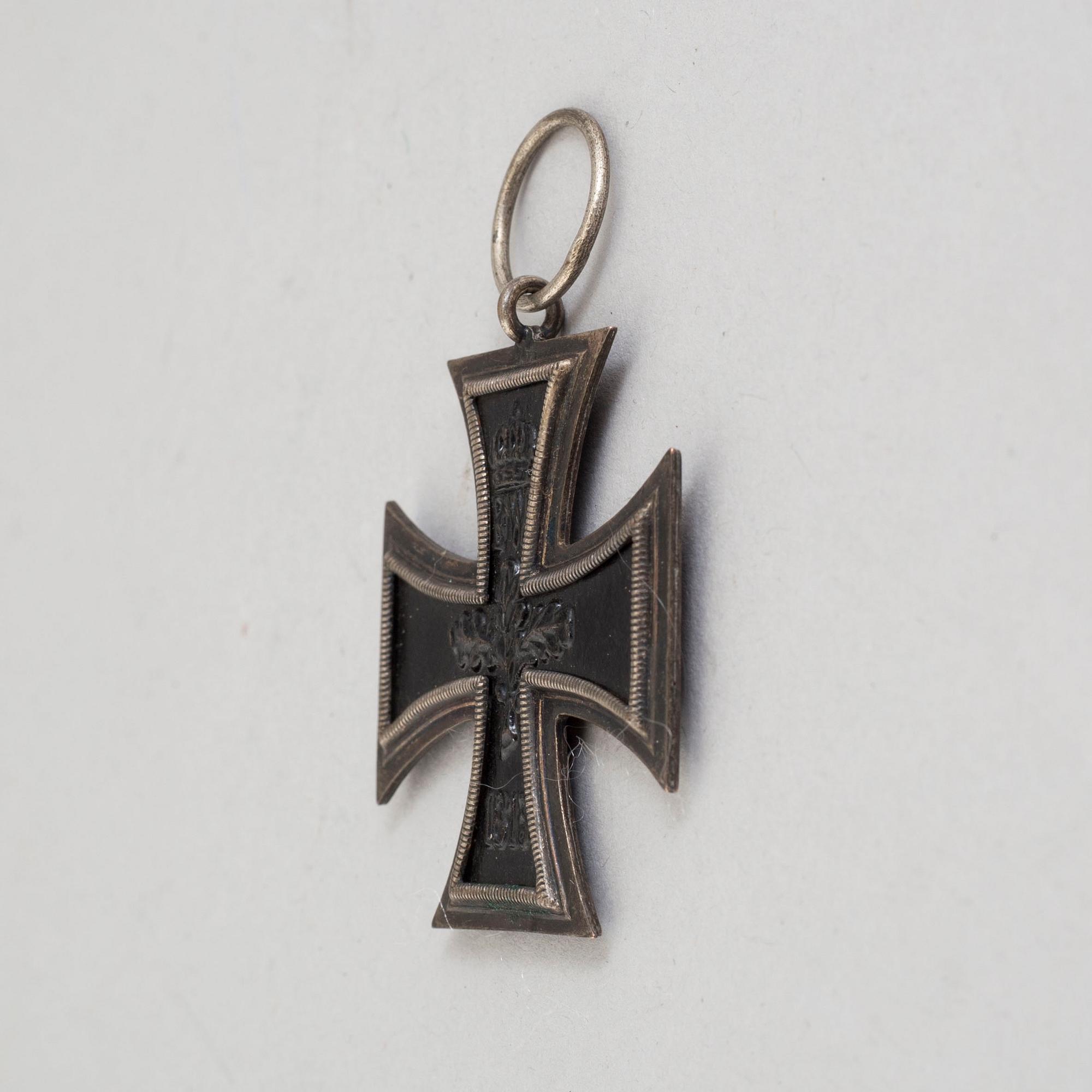 MEDALJ Järnkorset, Tyskland 1914 års modell, 2:a klass.