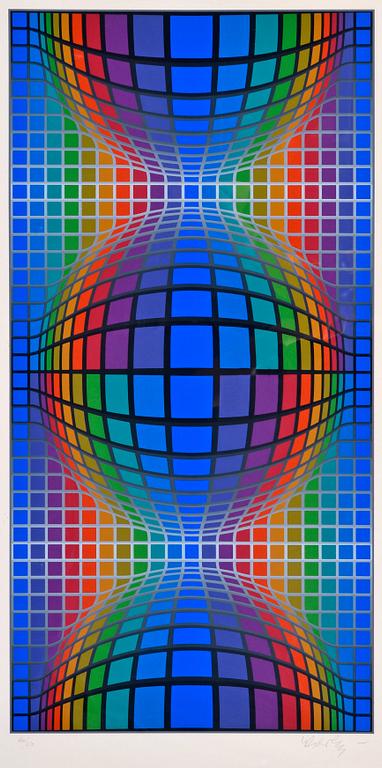 Victor Vasarely, KOMPOSITION.