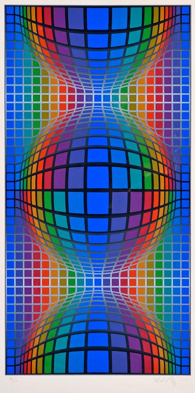 Victor Vasarely, COMPOSITION.