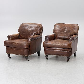 Armchairs, a pair, 20th century.