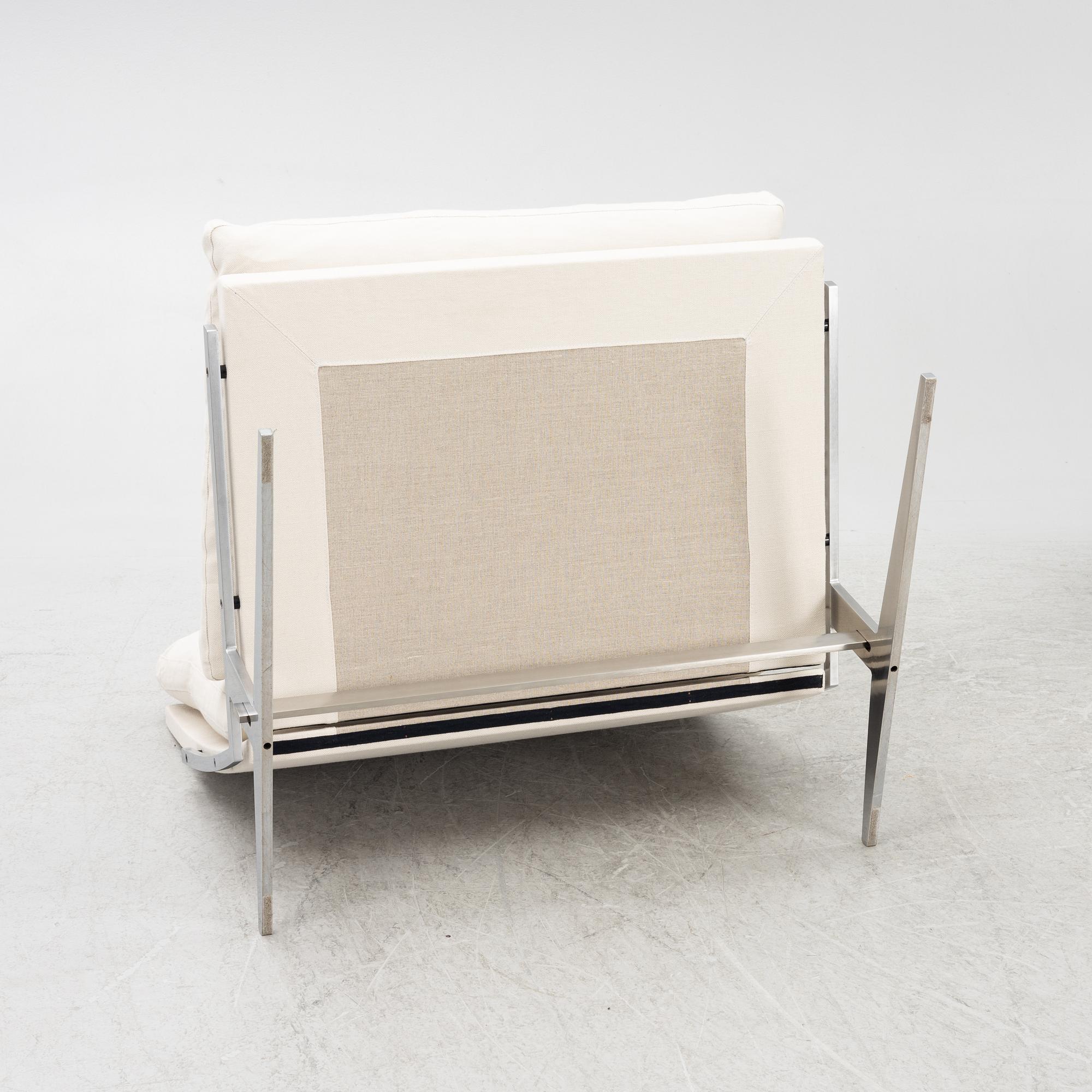 Preben Fabricius & Jørgen Kastholm, fåtöljer ett par, modell "561", Bo-Ex, Danmark, 1960/70-tal.