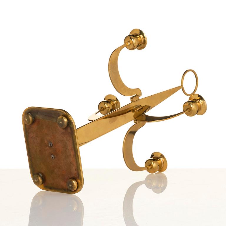 Josef Frank, a rare candelabra model 2663, Firma Svenskt Tenn, Stockholm, 1950s.