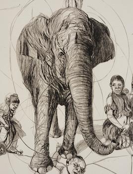 Linn Fernström, "Elefant på hal is".