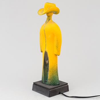 A Kjell Engman glass sculpture. Signed. Kosta Boda Limited edition.