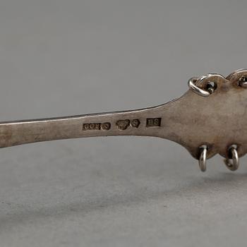 MOCKASKEDAR, 12 stycken, 1900-talets andra hälft. Vikt 162 g.