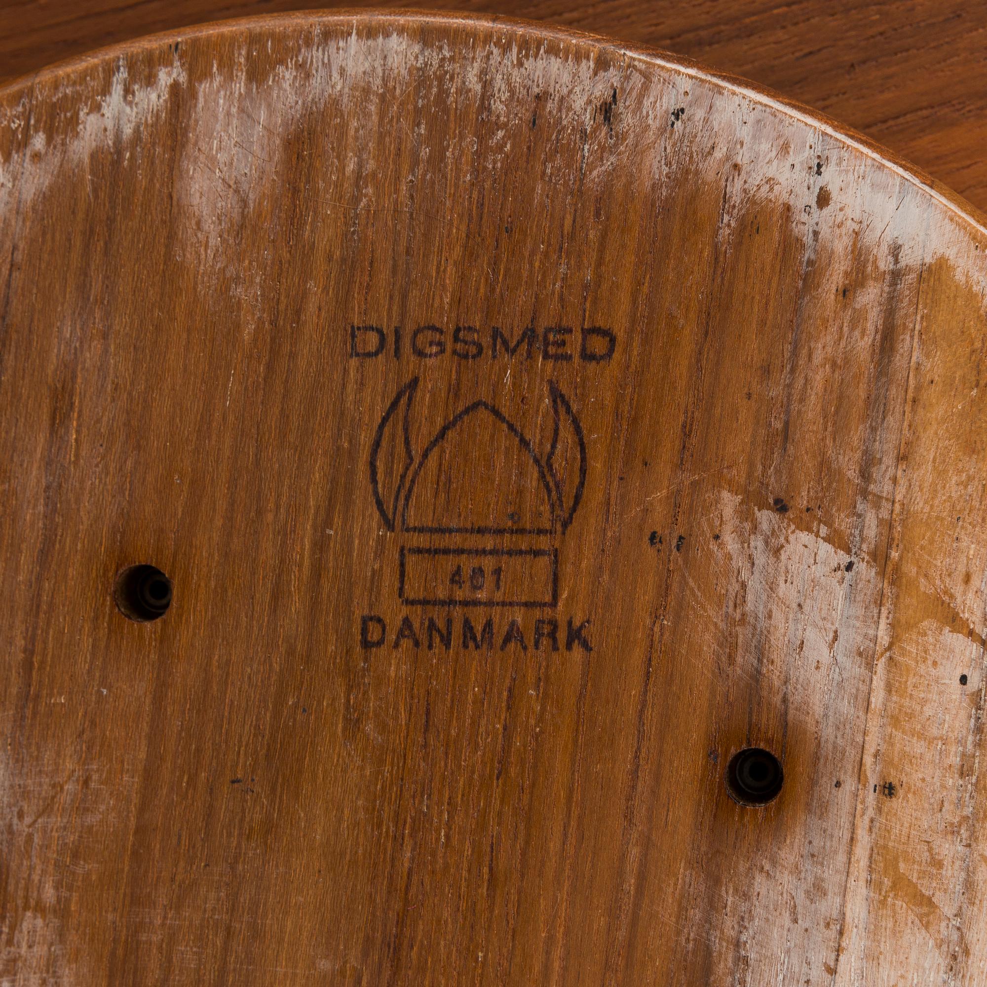 A mid-20th century serving spinner and fondue set, Digsmed, Denmark.