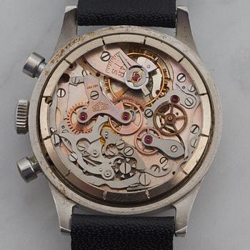 HEUER, "Big Eyes", Base 1000 / Telemetre, chronograph, wristwatch, 35 mm,