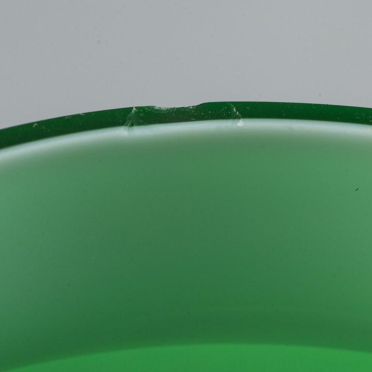 PO Ström, samling glas, 8 delar, Alsterfors Glasbruk, 1960/70-tal.