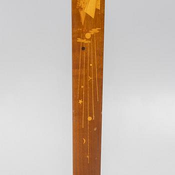 A floor lamp, Mjölby Intarsia, 1930s.