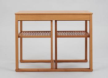 CARL MALMSTEN, satsbord, 3 delar, "Släden".