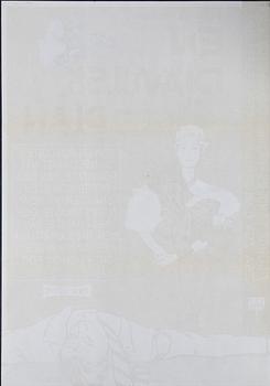 A vintage movie poster, 'En djävulsk plan (Loves of a Scoundrel)', 1957.