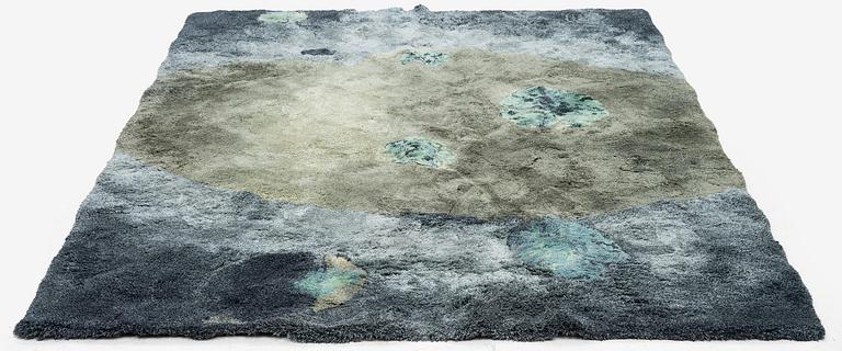 Denise Grünstein, a 'Lacus II' carpet, hand tufted, ca 300 x 226 cm, Ferreira de Sá, Portugal.