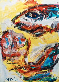 206. Karel Appel, "Animaux d'eau".