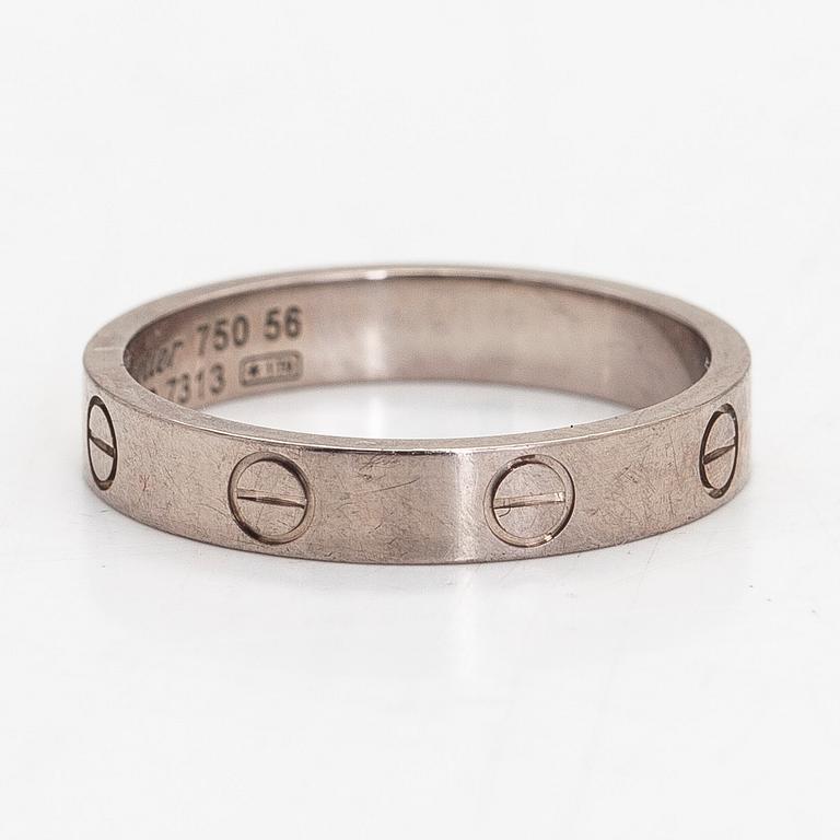 Cartier, ring, "Love", 18K vitguld.