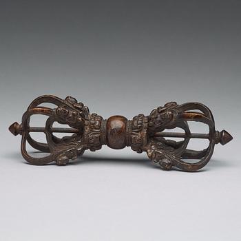 VAJRA, brons. Tibet, 1800-tal.