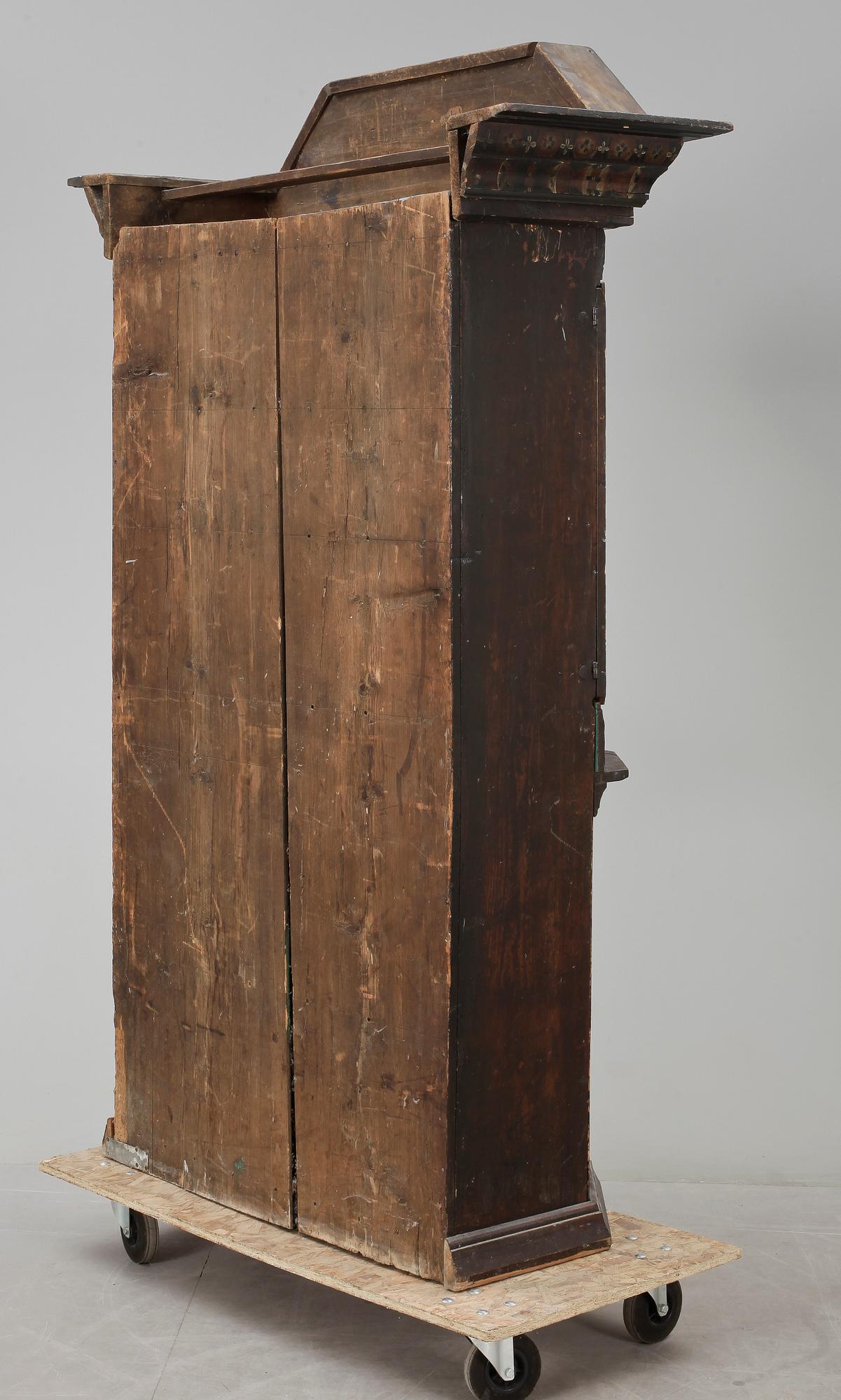 SKÅP, allmoge. 1800-tal.