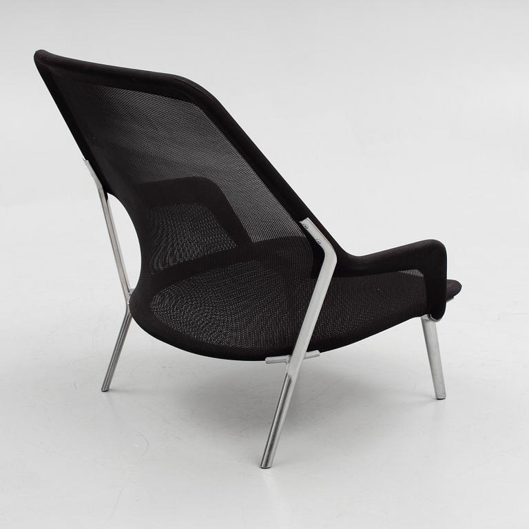 Ronan & Erwan Bouroullec, "Slow chair", Vitra, armchair and footstool.