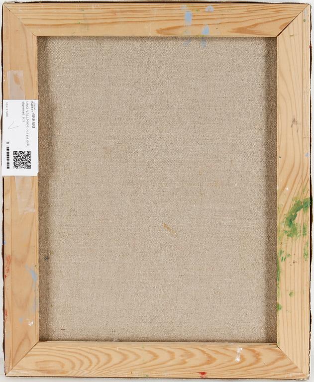 UNO VALLMAN, olja på duk, signerad.