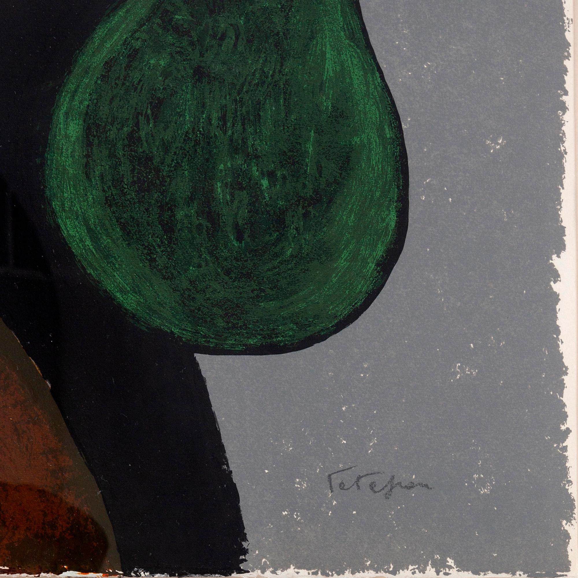 Ernesto Tatafiore, serigraph in colours signed and numbered 1/30.