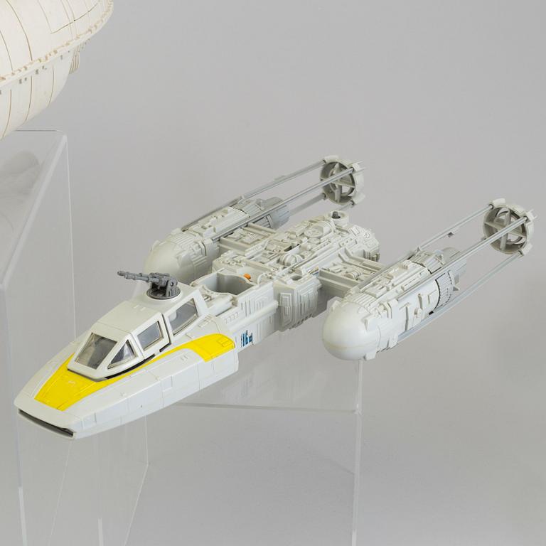 STAR WARS, fordon 10 st, Kenner och Palitoy, 1970-/90-tal.