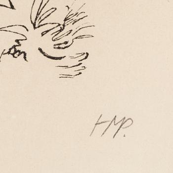 MAX PECHSTEIN, litograph, signed.