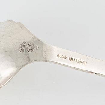 Georg Jensen, serveringssked, sterlingsilver, Danmark efter 1945.