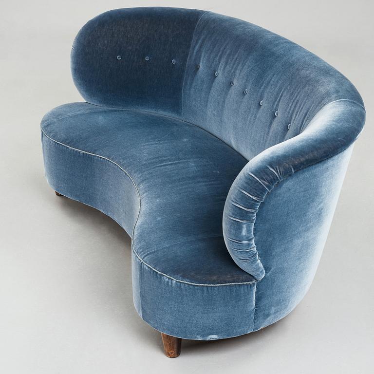Otto Schulz, tillskriven, soffa, Swedish Modern, 1940-50-tal.