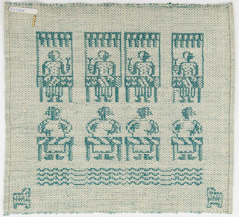 Dora Jung, a mid-20th century signed tapestry.