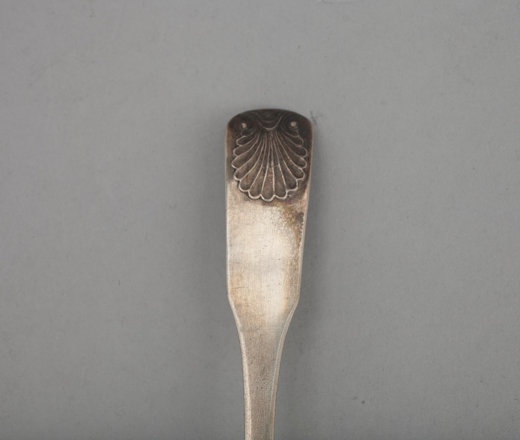 PARTI SILVER, 6 delar, 813 /830 silver. Finland / Danmark 1850 - 1964. Vikt 205 g.