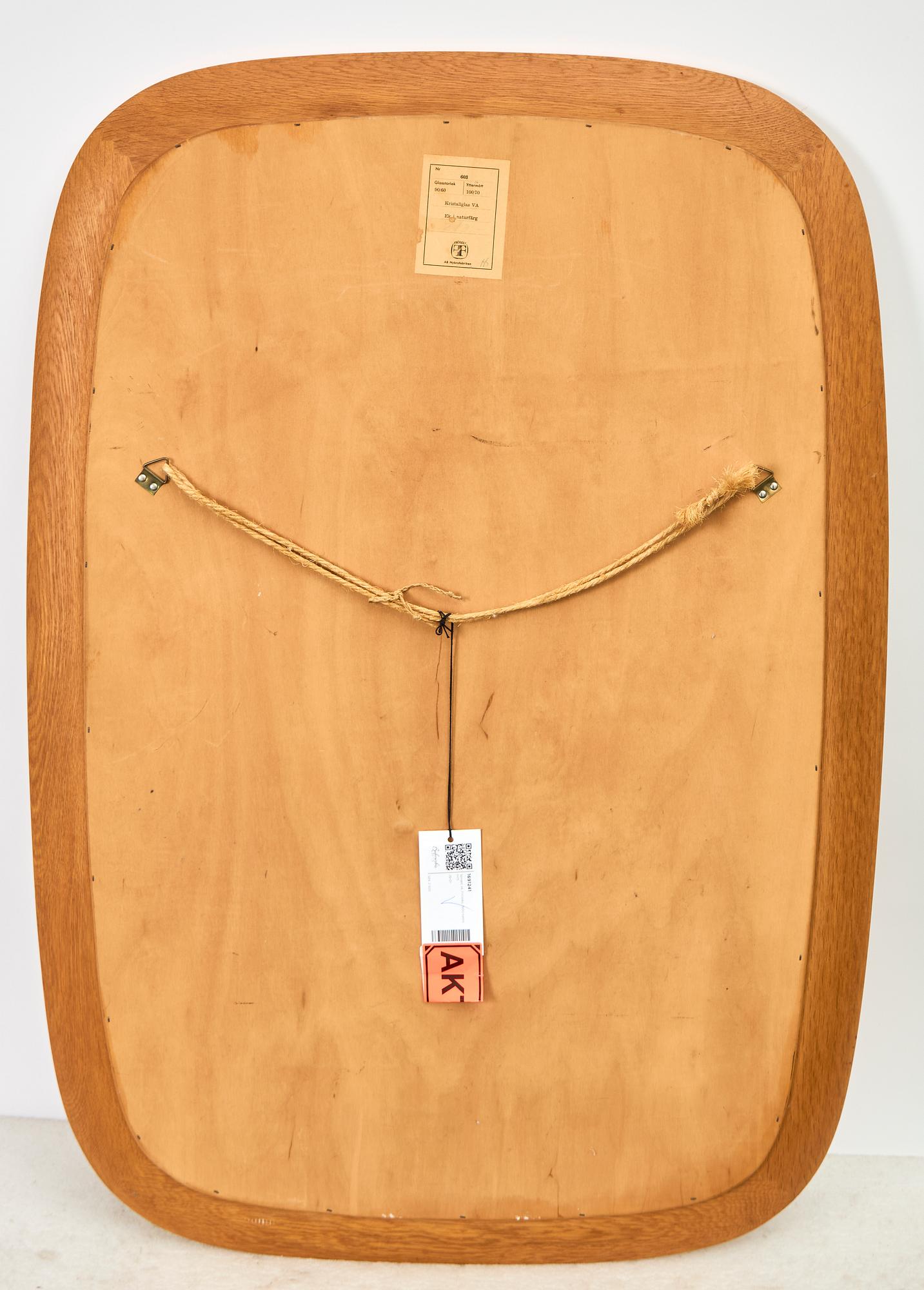 A mirror from Fröseke, secon part of the 20th century.