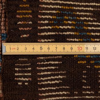 An antique Monastir prayer rug fragment , Ottoman Empire, c 133 x 106 cm.