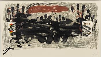 Antoni Tàpies, "Les Deux Cartes".